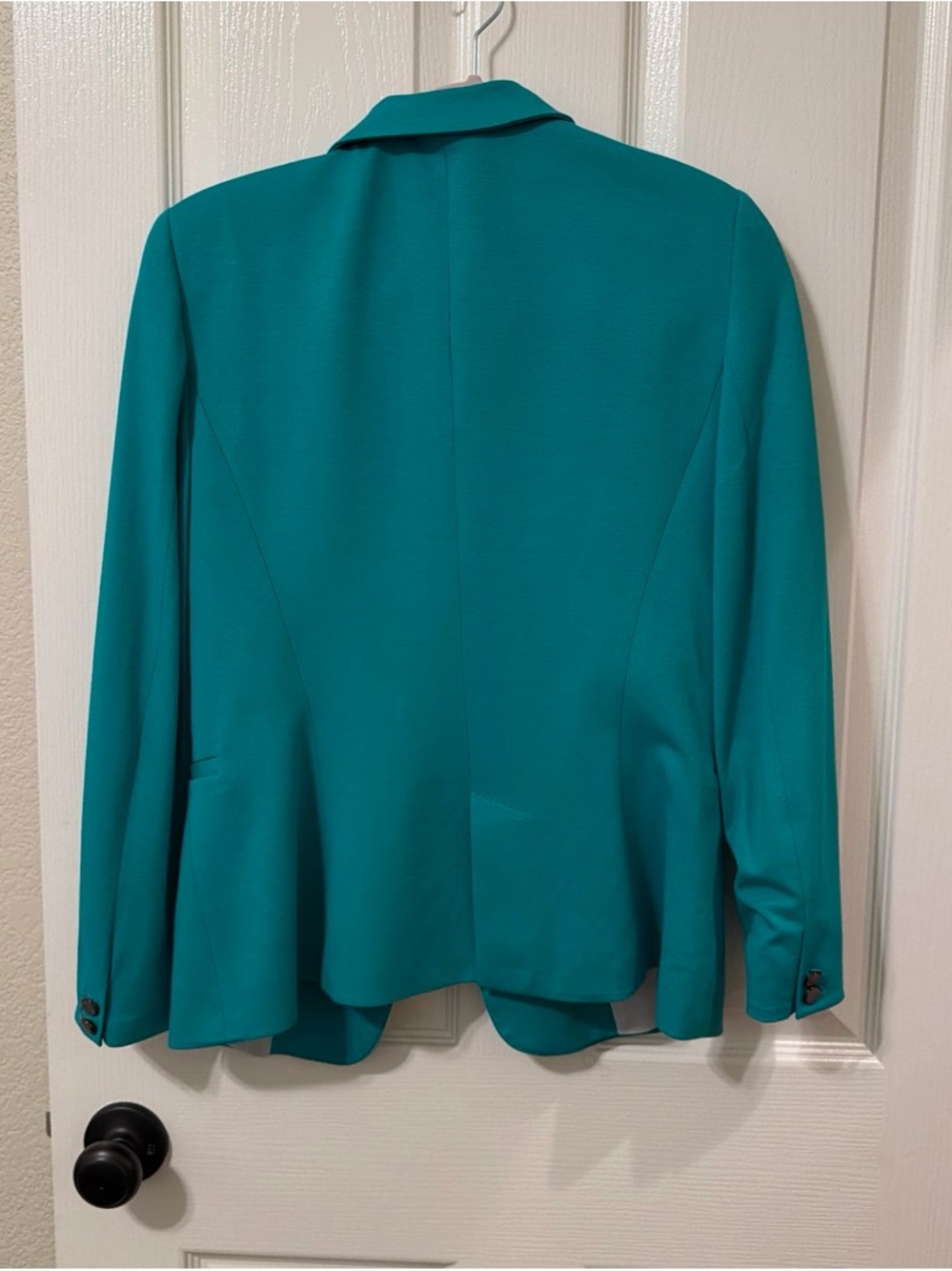 Zara Teal Green Tailored Women's Blazer
